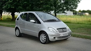 2001 MERCEDES A160 ELEGANCE AUTOMATIC VIDEO REVIEW