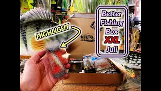 Die XXL Better Fishing Box Juli im Unboxing! Für jeden was dabei?