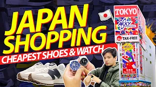 Japan shopping | Cheapest price for shoes and Seiko watch in Tokyo #japan #tokyo