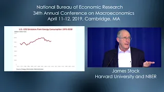 2019, Macroeconomics Lecture, James Stock, "Climate Change, Climate Policy, and Economic Growth"