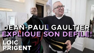 JEAN-PAUL GAULTIER EXPLAINS HIS FALL 2019 COUTURE ! by LOIC PRIGENT