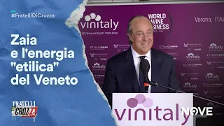 Crozza Zaia sul Vinitaly e l'energia etilica del Veneto: "Il vino fa male se non lo bevi"