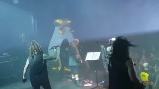 Ministry 'Wargasm' live July 2018 stage view London O2 Forum