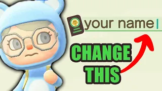 I legally changed my name in Animal Crossing