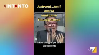 Il video 'profetico' sull'immigrazione di Giulio Andreotti che è virale su TikTok