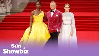 James Bond No Time To Die world premiere with Daniel Craig as 007 for the final time