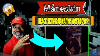 Måneskin - Black Skinhead Kanye West Cover Tik Tok LIVE - Producer Reaction