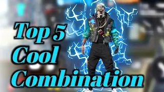 Top 5 Cool Bundle Combination ❄|| Of Love In The Air Pant || Pro Combination- Garena Free 🔥