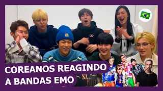 IDOLS COREANOS reagem a BANDAS EMO BRASILEIRAS feat. WOW