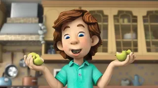 The Fixies | A Greedy Tom Gets Stuffed On Fruit!! | Videos For Kids | Cartoons For Kids