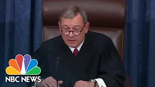 Justice John Roberts Calls His Impeachment Role ‘Ill Defined’ After Trump Acquitted | NBC News