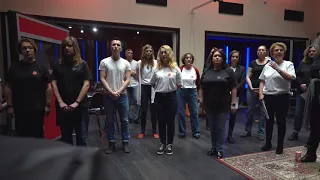 Запись Horosapiens Choir в студии СинеЛаб