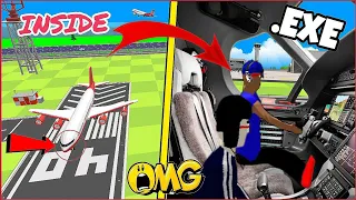Going inside the red plane ✈️ 😮 in dude theft wars | New update dude theft wars 2024