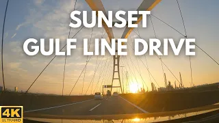 【Drive】 Osaka drive while watching the sunset
