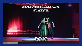 2019 Pareja Estilizada Juvenil | TEJIENDO RAICES