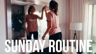 SUNDAY ROUTINE | cleaning, grocery haul, preparing for the week