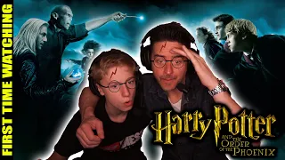 Harry Potter and the Order of the Phoenix  (DAD AND SON FIRST TIME WATCHING REACTION)