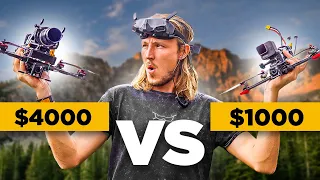 $4000 FPV Drone vs $1000 FPV Drone | Can You Tell The Difference?