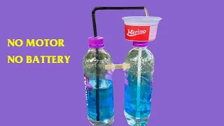 How to make Automatic water Fountain Without Electricity @MsInventor101