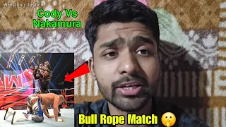 Cody Rhodes Vs Shinsuke Nakamura Bull Rope Match Results & McIntyre Attack on Raw