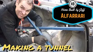 Making a new tunnel - Ferrari engined Alfa 105 Alfarrari build part 47