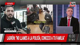 🚨 Robo y amenaza en una barbería de Guernica: "No llames a la policía, conozco a tu familia"