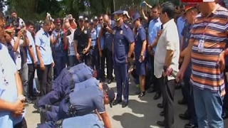 Pitong pulis na sangkot umano sa pagdukot sa tatlong Koreano, sinabon ni PNP Chief Dela Rosa