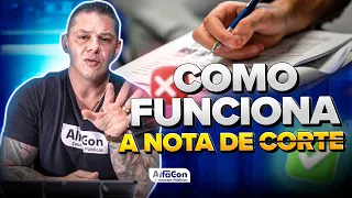 COMO CALCULAR NOTA DE CORTE - Tio Evandro Responde - AlfaCon