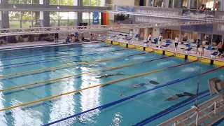 100m SF Men - World Record by Max Poschart at Finswimming German Championship 2017
