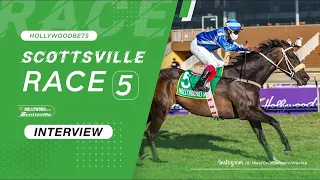 20240428 Hollywoodbets Scottsville Interview Race 5 won by JUST RECKLESS