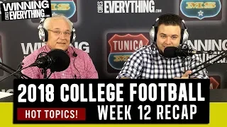 WCE: 2018 College Football Week 12 Recap