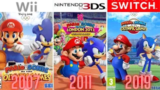 Mario & Sonic NINTENDO Evolution 2007_2021