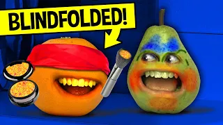 Blindfolded Makeup Challenge | Annoying Orange