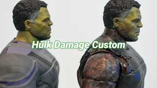 [Hot Toys] Avengers4 Hulk Damage Custom 핫토이 어벤져스4 헐크 데미지 커스텀