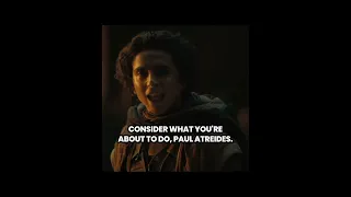 Paul Atreides challenges the Emperor | Dune Part Two #movies #shorts #clips #movieclips #edit #paul