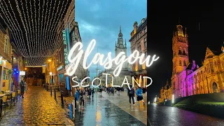 TRAVEL VLOG | A quick stop in Glasgow, Scotland 🏴󠁧󠁢󠁳󠁣󠁴󠁿