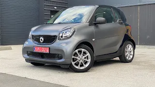 Электро Smart Fortwo 453 EQ 2019 серый матовый