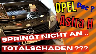 Opel Astra H - Economic total loss? I play the car doctor - safety switch disaster..