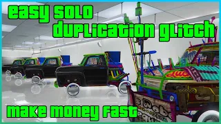 SOLO *EASY* DUPLICATION GLITCH! 🚨PATCHED does not work🚨 GTA Online Glitch Tutorial)