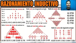 RAZONAMIENTO INDUCTIVO (¿PODRAS CON ESTOS PROBLEMAS?) EJERCICIOS RESUELTOS (MATERIAL DESCRIPCION)