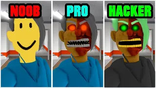 Toby's HOSPITAL JUMPSCARES NOOB vs PRO vs HACKER