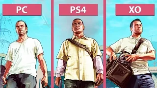 Grand Theft Auto 5 / GTA 5 – PC vs. PS4 vs. Xbox One Graphics Comparison [60fps][FullHD|1080p]