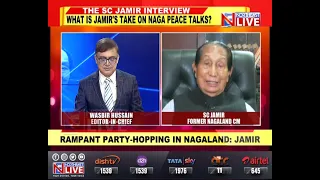 Former Nagaland CM SC Jamir on Nagaland elections and the Naga issue