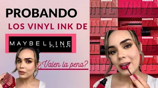 SUPERSTAY VINYL INK (Maybelline) Reseña y tonos favoritos. ¡Tienes que ver esto antes de comprarlos!