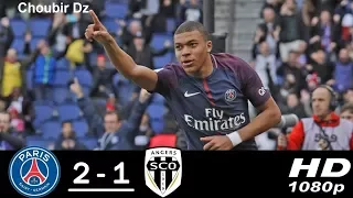 Paris Saint-Germain Vs Angers  ( 2 - 1 ) Ligue 1   14/03/2018