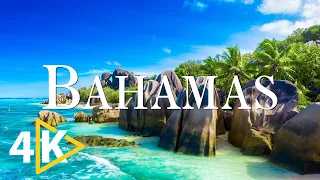 FLYING OVER BAHAMAS (4K UHD) - Relaxing Music With Beautiful Nature Video - 4K Video Ultra HD