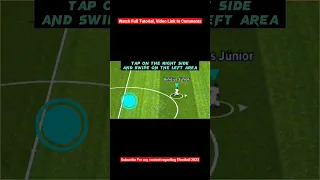 Double Touch Skill Tutorial Efootball 2023 | Touch And Flick Controls
