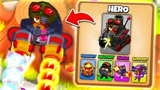 Primary + Military + Magic + Support VS Dummy Boss! (BTD 6)