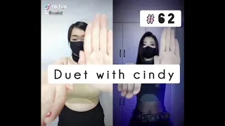 Tik Tok Finger Dance | Nath duet with cindy | Welcome Back Queen | #62 | Tutting Hand