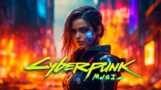 Cyberpunk Music Mix 2024 || Bass || Techno || Electro || Fire